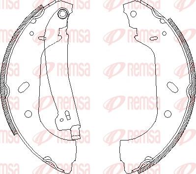 Remsa 4417.01 - Спирачна челюст vvparts.bg