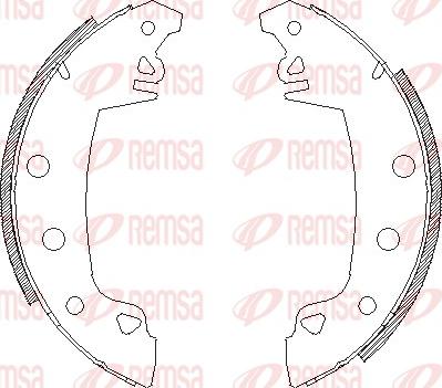 Remsa 4017.02 - Спирачна челюст vvparts.bg