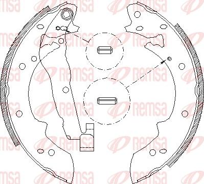 Remsa 4027.01 - Спирачна челюст vvparts.bg