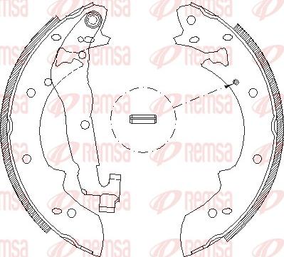 Remsa 4027.02 - Спирачна челюст vvparts.bg