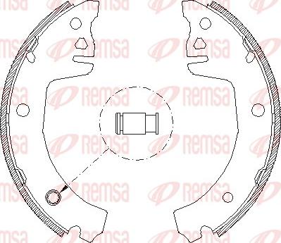 Remsa 4198.00 - Спирачна челюст vvparts.bg