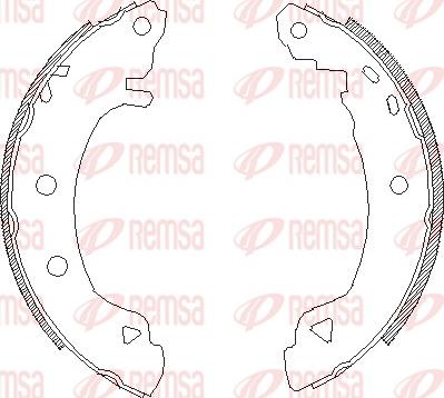 Remsa 4182.04 - Спирачна челюст vvparts.bg