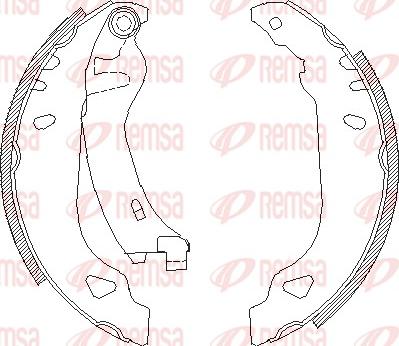 Remsa 4179.01 - Спирачна челюст vvparts.bg