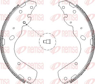 Remsa 4175.00 - Спирачна челюст vvparts.bg