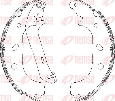 Remsa 4170.00 - Спирачна челюст vvparts.bg