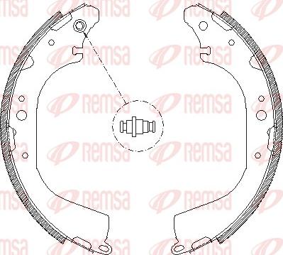 Remsa 4172.01 - Спирачна челюст vvparts.bg