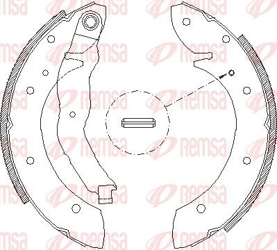 Remsa 4396.01 - Спирачна челюст vvparts.bg