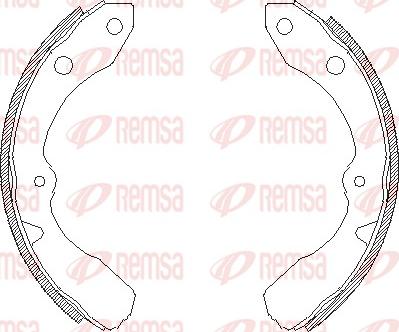 Remsa 4359.00 - Спирачна челюст vvparts.bg