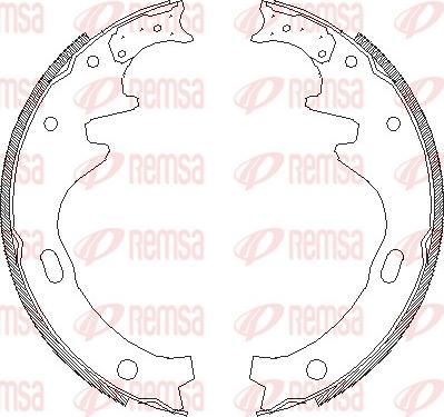 Remsa 4335.00 - Спирачна челюст vvparts.bg