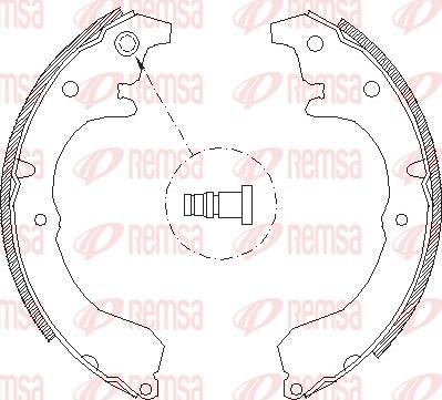 Remsa 4333.01 - Спирачна челюст vvparts.bg