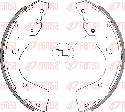 Remsa 4246.00 - Спирачна челюст vvparts.bg