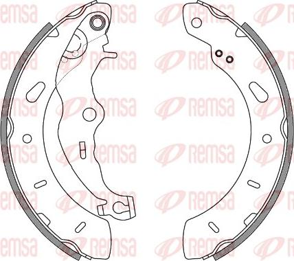 Remsa 4256.00 - Спирачна челюст vvparts.bg