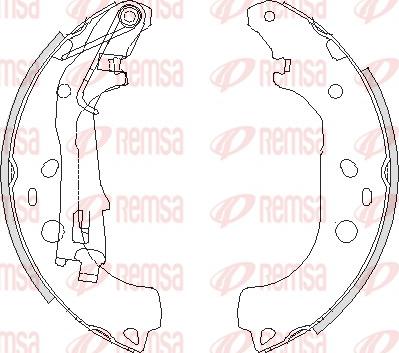 Remsa 4206.00 - Спирачна челюст vvparts.bg