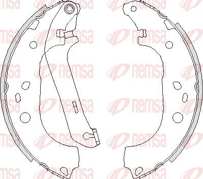 Remsa 4206.01 - Спирачна челюст vvparts.bg