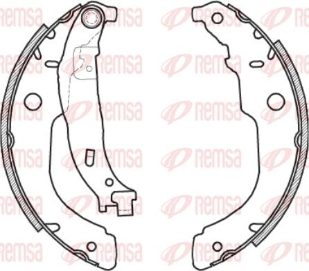 Remsa 4212.00 - Спирачна челюст vvparts.bg