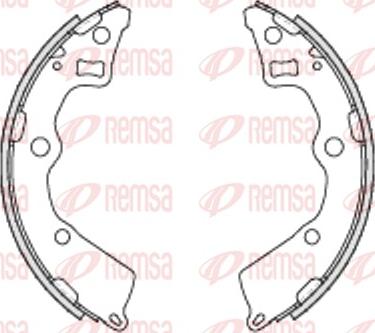 Remsa 4225.00 - Спирачна челюст vvparts.bg