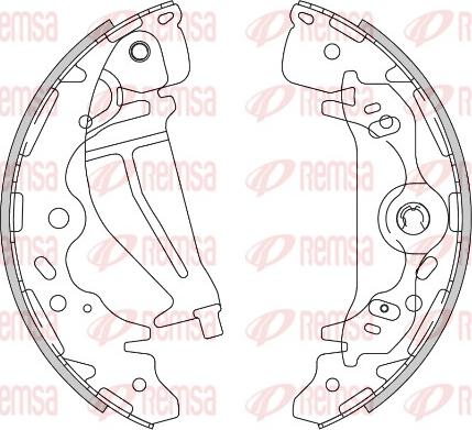 Remsa 4276.00 - Спирачна челюст vvparts.bg