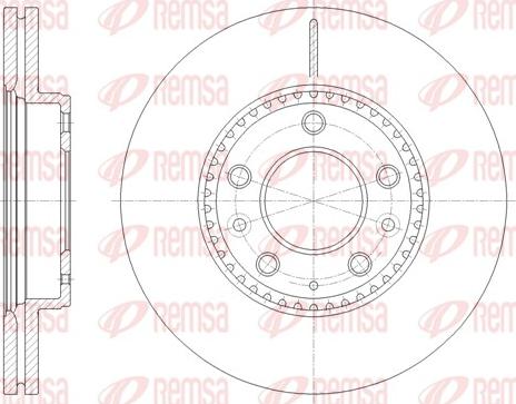 Remsa 61936.10 - Спирачен диск vvparts.bg