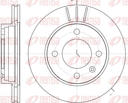 Jurid 561251J - Спирачен диск vvparts.bg