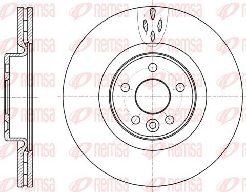 Triscan S1744C - Спирачен диск vvparts.bg