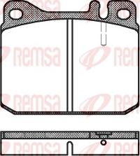 Remsa 0010.20 - Предупредителен контактен сензор, износване на накладките vvparts.bg