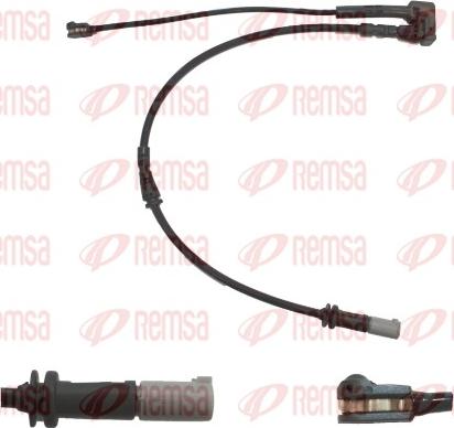 Remsa 001143 - Предупредителен контактен сензор, износване на накладките vvparts.bg