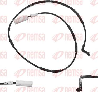 Remsa 001112 - Предупредителен контактен сензор, износване на накладките vvparts.bg