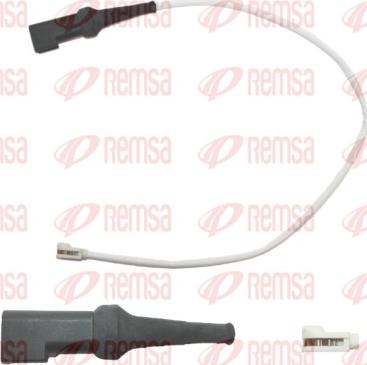 Remsa 001139 - Предупредителен контактен сензор, износване на накладките vvparts.bg