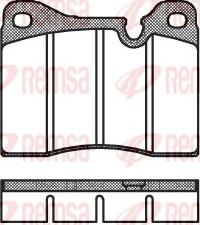 Remsa 0011.20 - Предупредителен контактен сензор, износване на накладките vvparts.bg