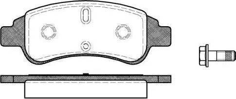 RIDER RD.3323.DB1463 - Комплект спирачно феродо, дискови спирачки vvparts.bg