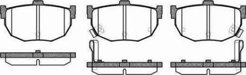 RIDER RD.3323.DB3170 - Комплект спирачно феродо, дискови спирачки vvparts.bg