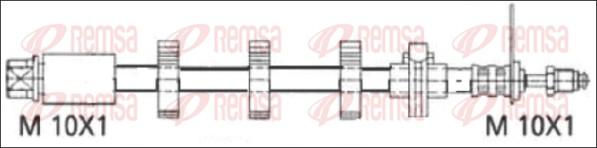 Remsa G1901.66 - Спирачен маркуч vvparts.bg