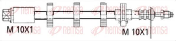 Remsa G1901.67 - Спирачен маркуч vvparts.bg