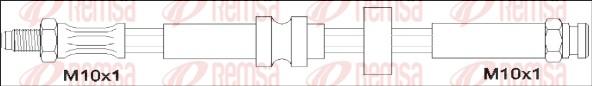 Remsa G1901.11 - Спирачен маркуч vvparts.bg
