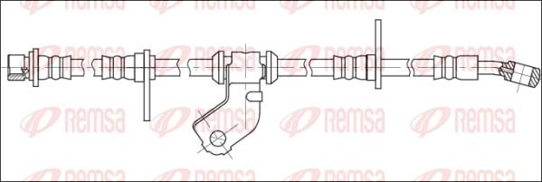 Remsa G1903.72 - Спирачен маркуч vvparts.bg