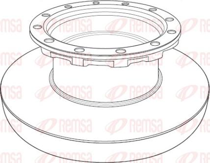 Jurid 569114J - Спирачен диск vvparts.bg