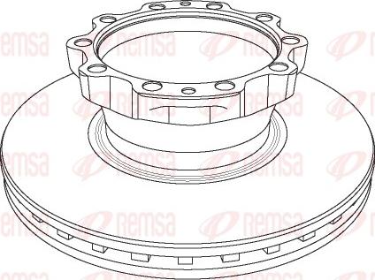 Jurid 569135J - Спирачен диск vvparts.bg