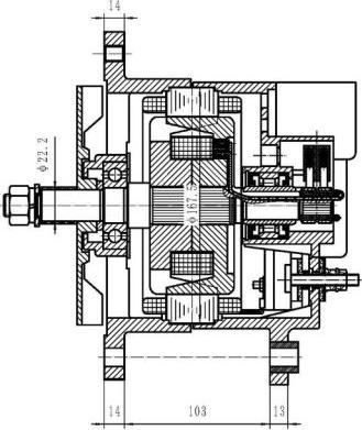 Remy DRA2287 - Генератор vvparts.bg