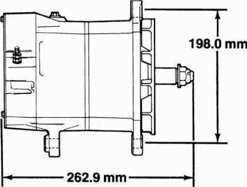 Remy 10459002 - Генератор vvparts.bg