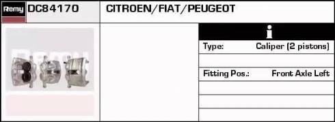 Remy DC84170 - Спирачен апарат vvparts.bg