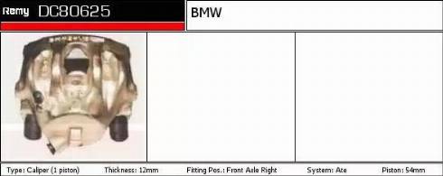 Remy DC80625 - Спирачен апарат vvparts.bg