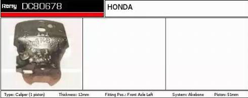 Remy DC80678 - Спирачен апарат vvparts.bg