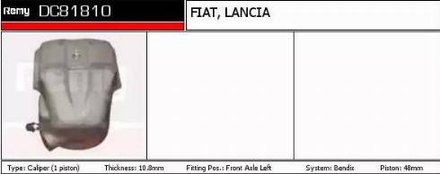 Remy DC81810 - Спирачен апарат vvparts.bg