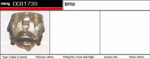 Remy DC81739 - Спирачен апарат vvparts.bg