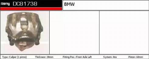 Remy DC81738 - Спирачен апарат vvparts.bg