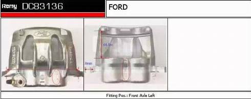 Remy DC83136 - Спирачен апарат vvparts.bg