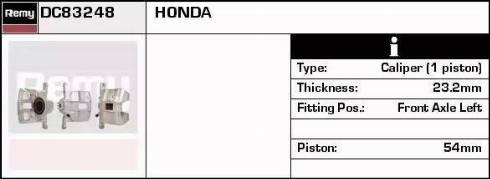 Remy DC83248 - Спирачен апарат vvparts.bg