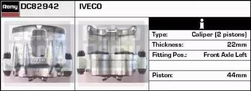 Remy DC82942 - Спирачен апарат vvparts.bg