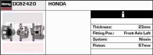 Remy DC82420 - Спирачен апарат vvparts.bg