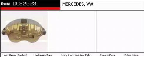 Remy DC82523 - Спирачен апарат vvparts.bg